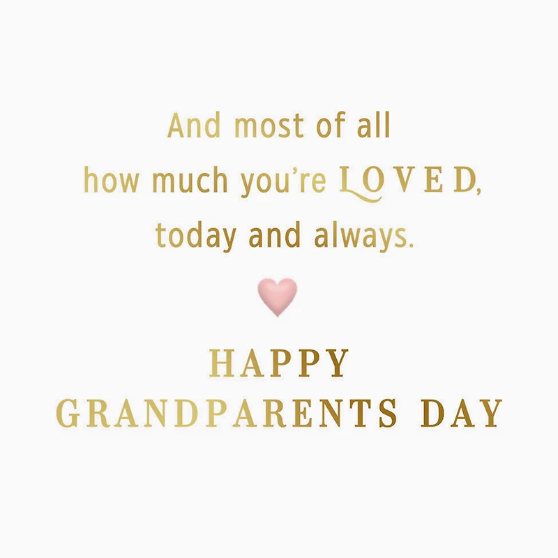 Always Loving, Always Loved Grandparents Day Card for Grandma for only USD 3.99 | Hallmark