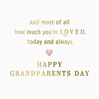 Always Loving, Always Loved Grandparents Day Card for Grandma for only USD 3.99 | Hallmark