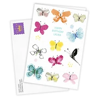 Butterflies and Happiness Custom Birthday Card for only USD 4.99 | Hallmark