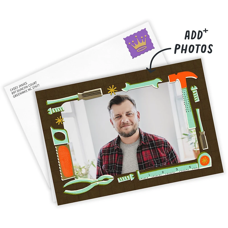 Illustrated Tools Custom Card for only USD 4.99 | Hallmark