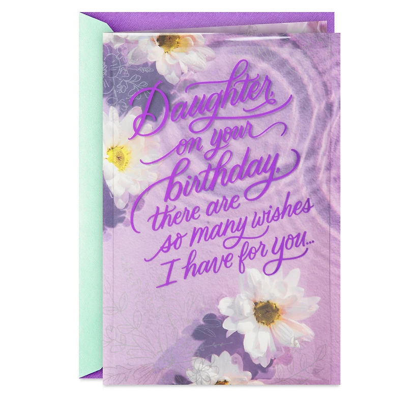 My Greatest Wish for You Birthday Card for Daughter for only USD 9.59 | Hallmark
