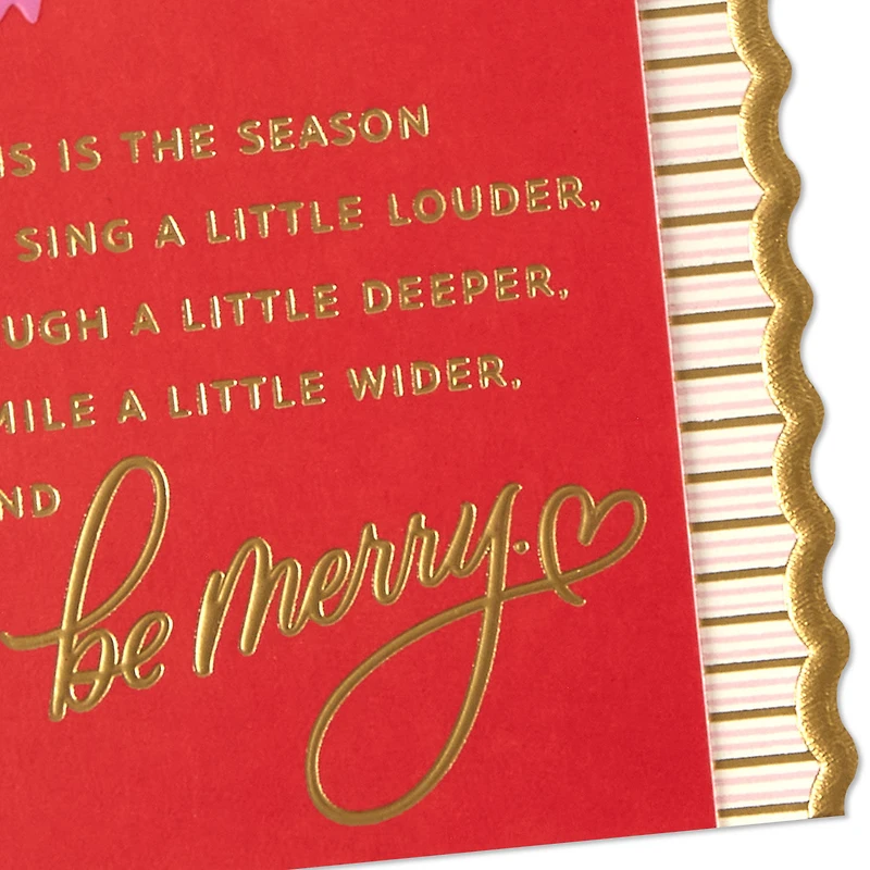 Lacey Chabert Collection Smile a Little Wider Christmas Card for only USD 5.99 | Hallmark
