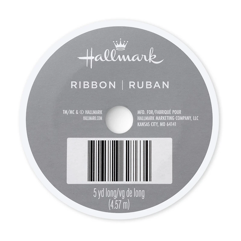 0.3" Burgundy Velvet Holiday Ribbon, 15' for only USD 3.99 | Hallmark