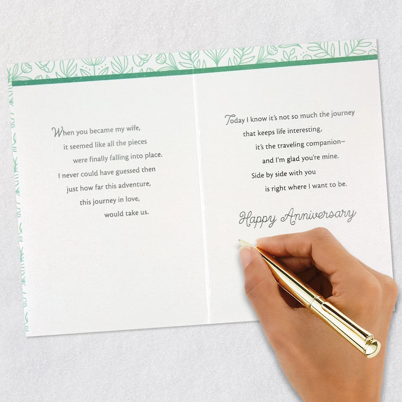 Our Journey in Love 25th Anniversary Card for Wife for only USD 5.59 | Hallmark