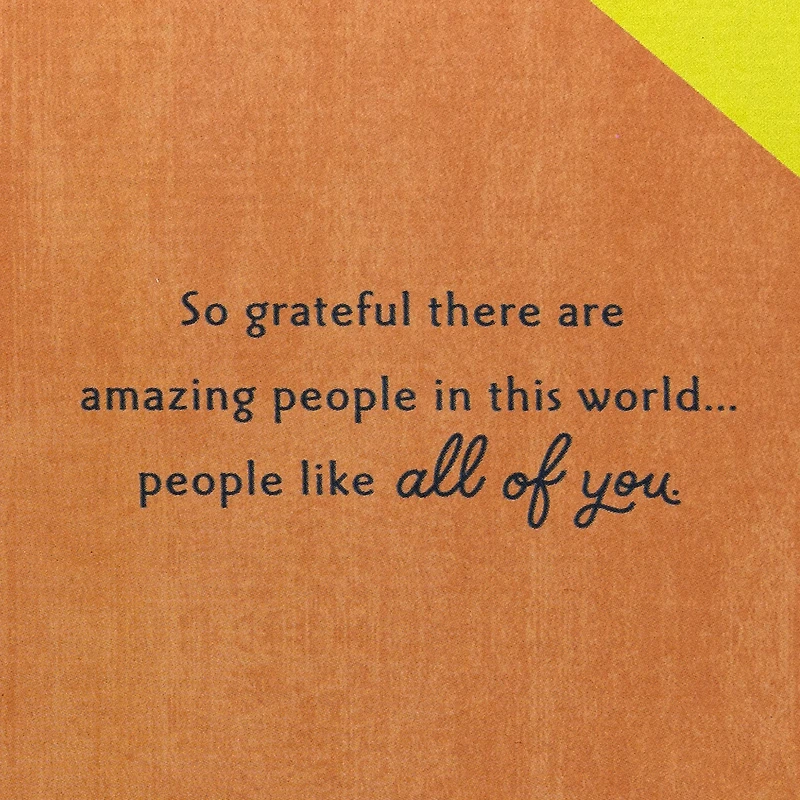 Retro Lettering and Stars Thank You Card for All for only USD 4.99 | Hallmark