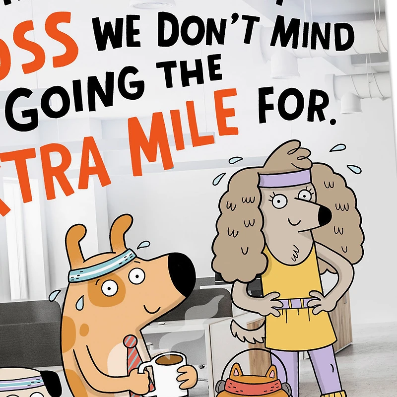 We'll Go the Extra Mile Funny Boss's Day Card for only USD 2.99 | Hallmark