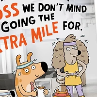 We'll Go the Extra Mile Funny Boss's Day Card for only USD 2.99 | Hallmark