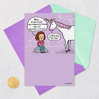 Glad You're Not Imaginary Funny Birthday Card for Friend for only USD 3.99 | Hallmark