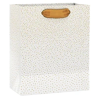 6.5" Gold Dots on Cream Small Gift Bag for only USD 3.99 | Hallmark
