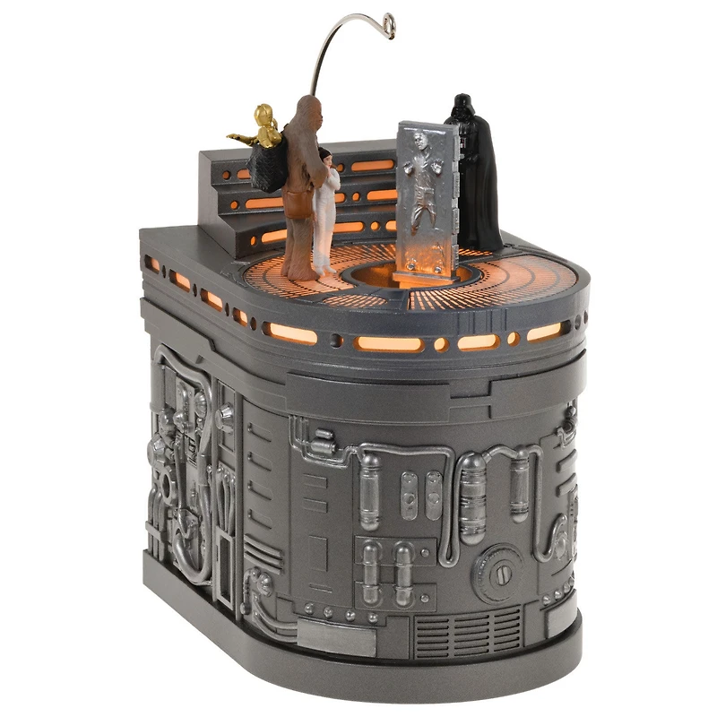 Star Wars: The Empire Strikes Back™ Into the Carbon-Freezing™ Chamber Ornament With Light, Sound and Motion for only USD 80.99 | Hallmark