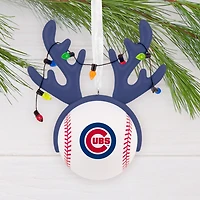 MLB Chicago Cubs™ Reindeer Baseball Hallmark Ornament for only USD 12.99 | Hallmark