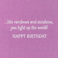 You Light Up the World Birthday Card for Girl for only USD 2.99 | Hallmark