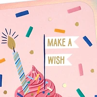 Make a Wish Cupcake and Candle Birthday Card for Kids for only USD 4.99 | Hallmark