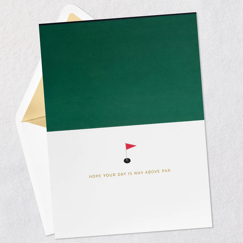 A Day Way Above Par Father's Day Card for only USD 8.59 | Hallmark