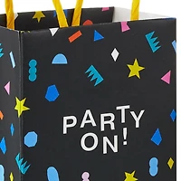 4" "Party On" Mini Treat Bags With Handles, Pack of 4 for only USD 4.99 | Hallmark