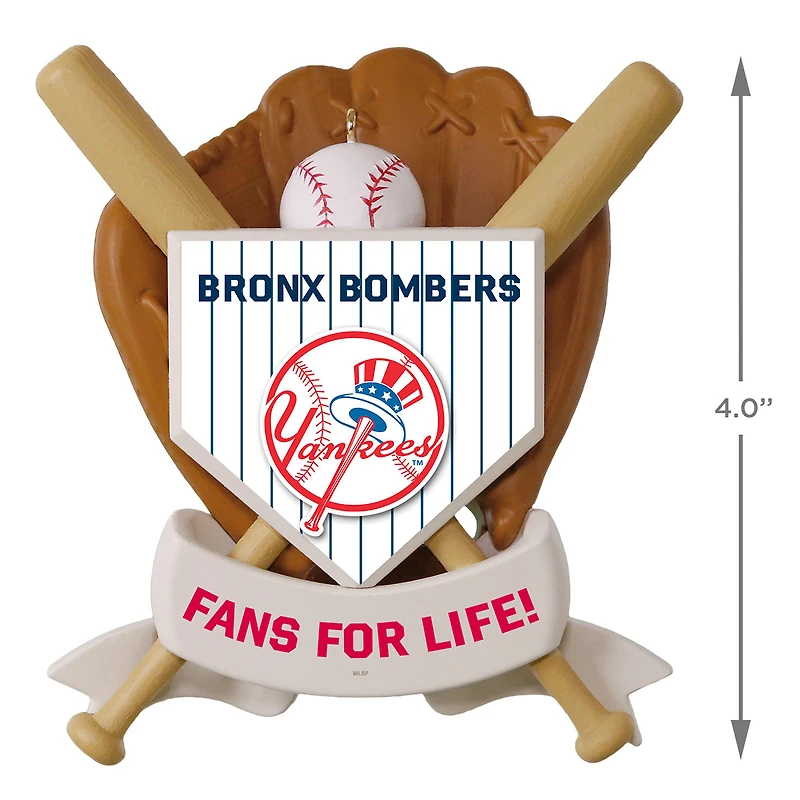 MLB New York Yankees™ Baseball Personalized Ornament