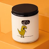 T-Rex Love You This Much Scented Single-Wick Jar Candle, 7 oz. for only USD 14.99 | Hallmark