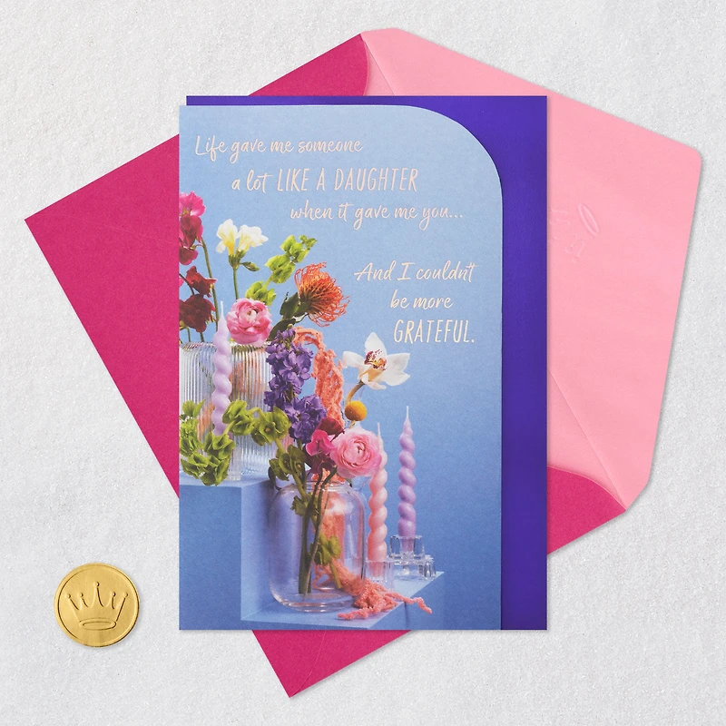 Grateful for You Birthday Card for Like a Daughter for only USD 3.99 | Hallmark