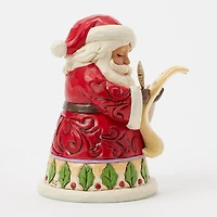Jim Shore Heartwood Creek Santa With List Mini Figurine, 3.86" for only USD 27.99 | Hallmark