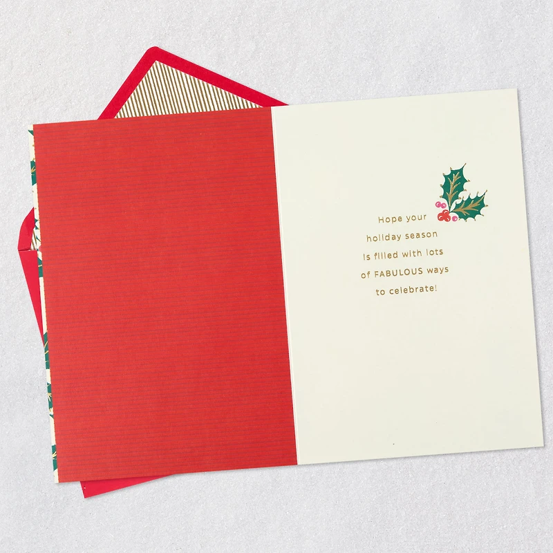 Fabulous Ways to Celebrate Christmas Card for only USD 4.99 | Hallmark