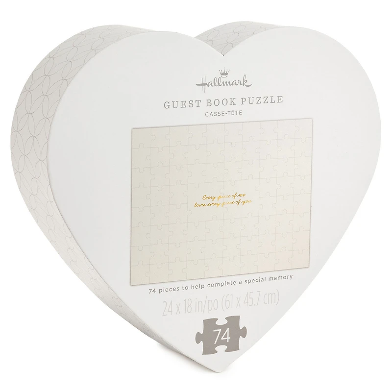 Wedding Reception Guest Book Autograph Puzzle for only USD 24.99 | Hallmark