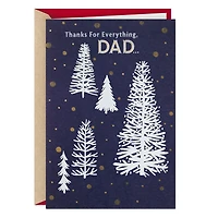 Thanks for Everything, Dad Christmas Card for only USD 4.99 | Hallmark