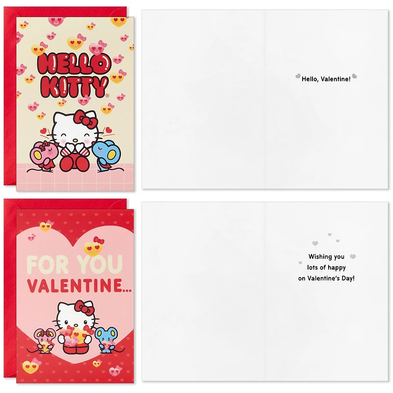 Hello Kitty Happy Day Assorted Valentine's Day Cards, Pack of 36 for only USD 19.99 | Hallmark