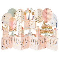 Jumbo Pile on the Fun Cake and Balloons 3D Pop-Up Birthday Card for only USD 12.99 | Hallmark