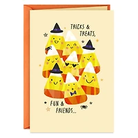 Tricks and Treats, Fun and Friends Halloween Card for only USD 2.00 | Hallmark