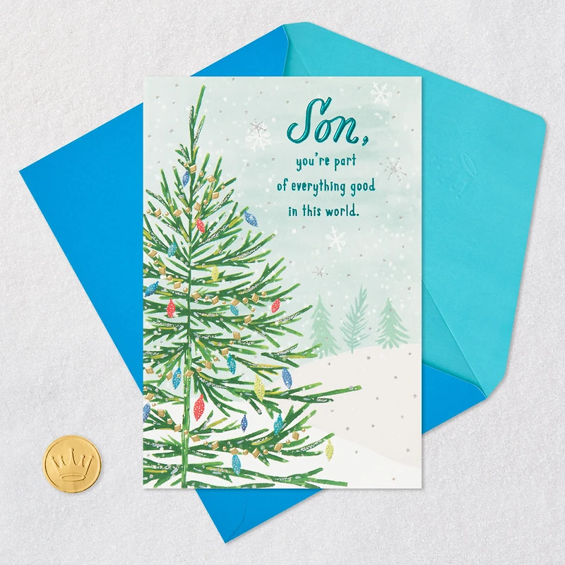 Proud of You Now and Always Christmas Card for Son for only USD 4.99 | Hallmark
