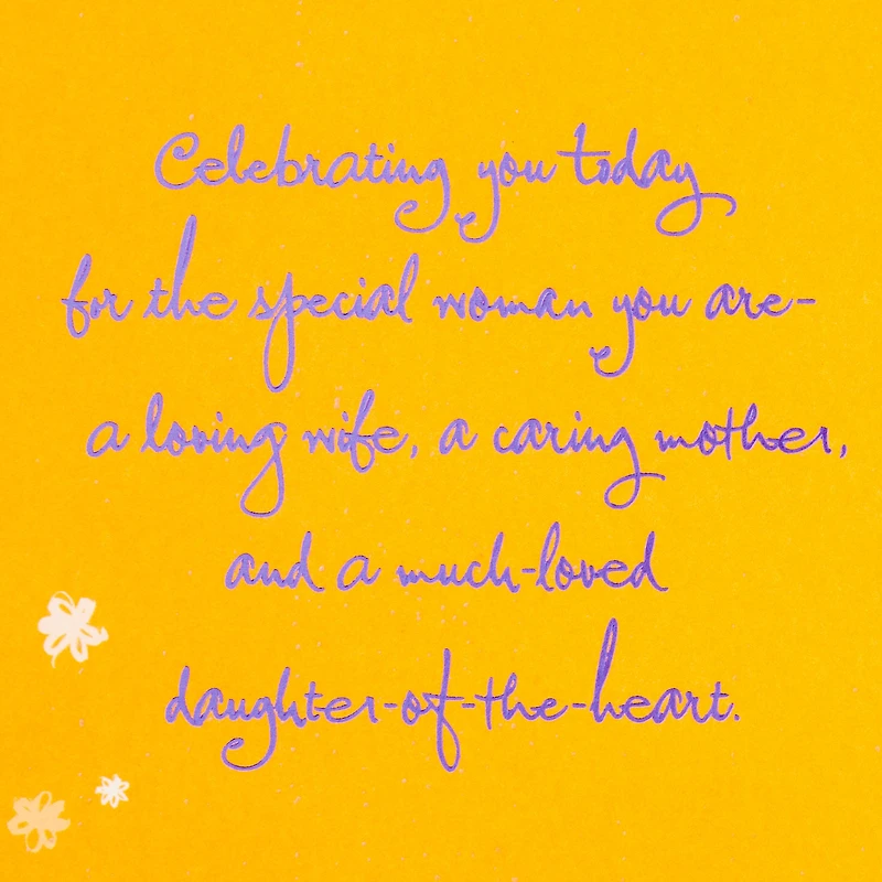 Loving Wife, Caring Mother Birthday Card for Daughter-in-Law for only USD 4.99 | Hallmark