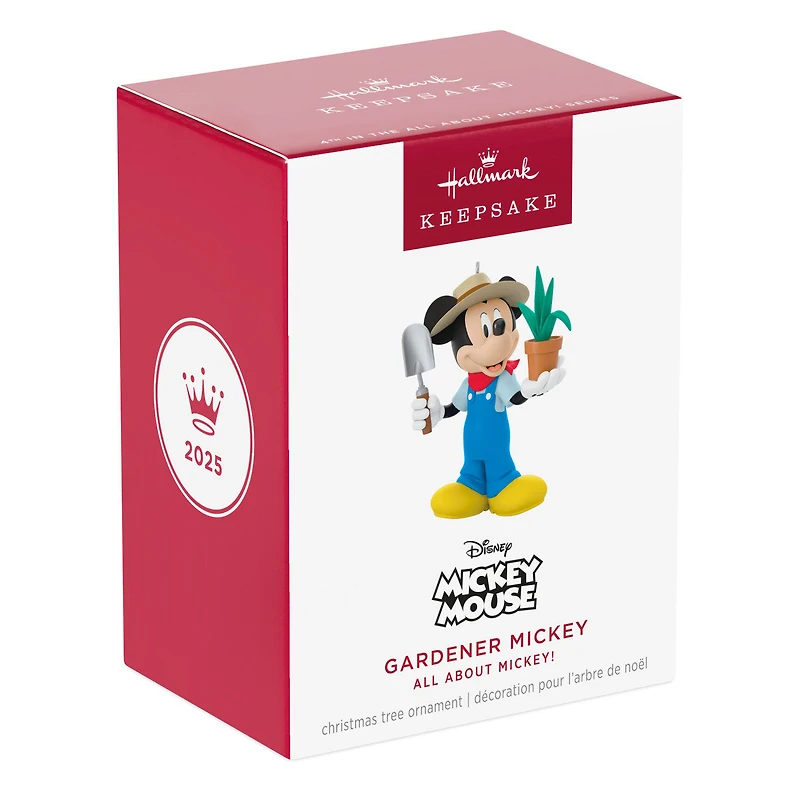 Disney All About Mickey! Gardener Mickey Ornament for only USD 20.99 | Hallmark
