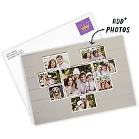 Personalized Heart-Shaped Photo Collage Photo Card for only USD 4.99 | Hallmark