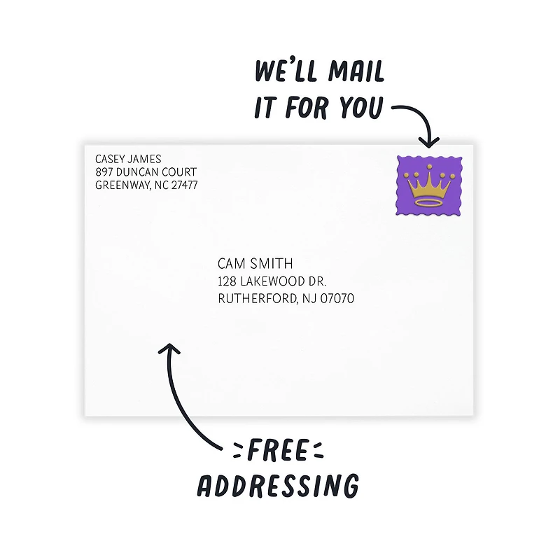 Word Bubble Custom Thank-You Card for only USD 4.99 | Hallmark