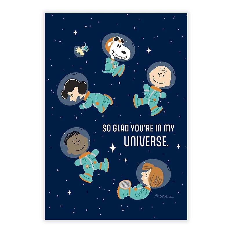 The Peanuts® Gang Astronauts Custom Card for only USD 4.99 | Hallmark