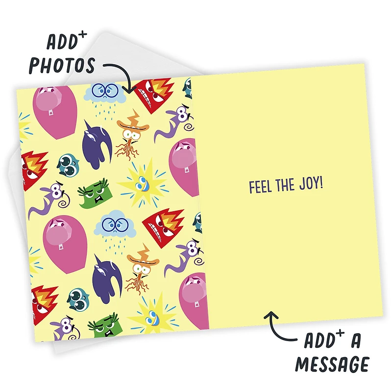 Disney/Pixar Inside Out Feel the Joy Custom Birthday Card for only USD 4.99 | Hallmark