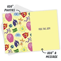 Disney/Pixar Inside Out Feel the Joy Custom Birthday Card for only USD 4.99 | Hallmark