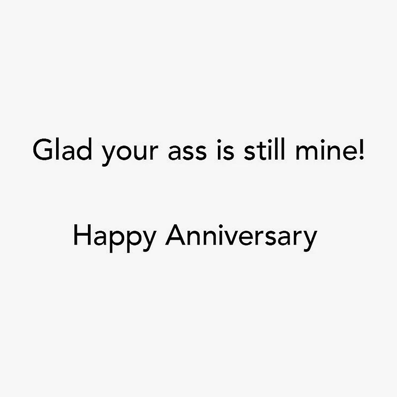 Glad You're Still Mine, Donkey Funny Romantic Anniversary Card for only USD 3.99 | Hallmark