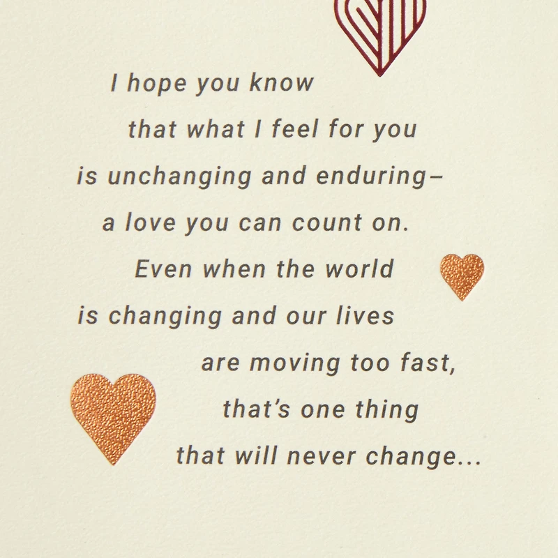 A Love You Can Count On Romantic Valentine's Day Card for Husband for only USD 7.99 | Hallmark