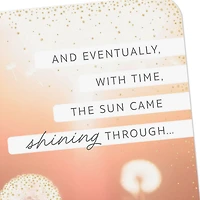 The Sun Will Come Shining Through Encouragement Card for only USD 2.99 | Hallmark