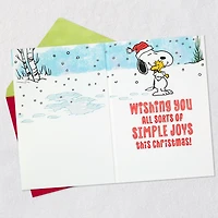 Peanuts® Snoopy Snow Angel Musical Christmas Card With Motion for only USD 9.59 | Hallmark