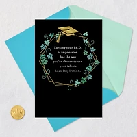 You Are an Inspiration Ph.D. Graduation Card for only USD 2.99 | Hallmark