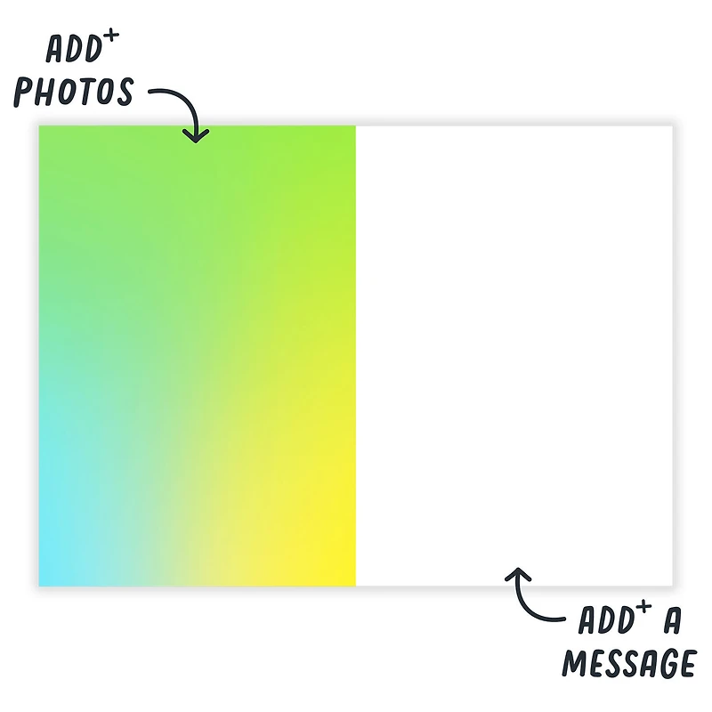 Personalized Rainbow Frame Photo Card for only USD 4.99 | Hallmark