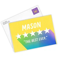Personalized Five Stars Card for only USD 4.99 | Hallmark