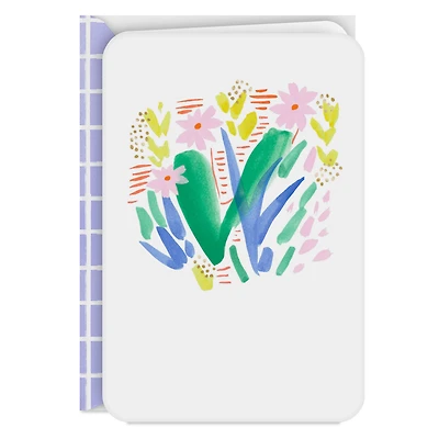 Abstract Watercolor Flowers Blank Card for only USD 2.99 | Hallmark