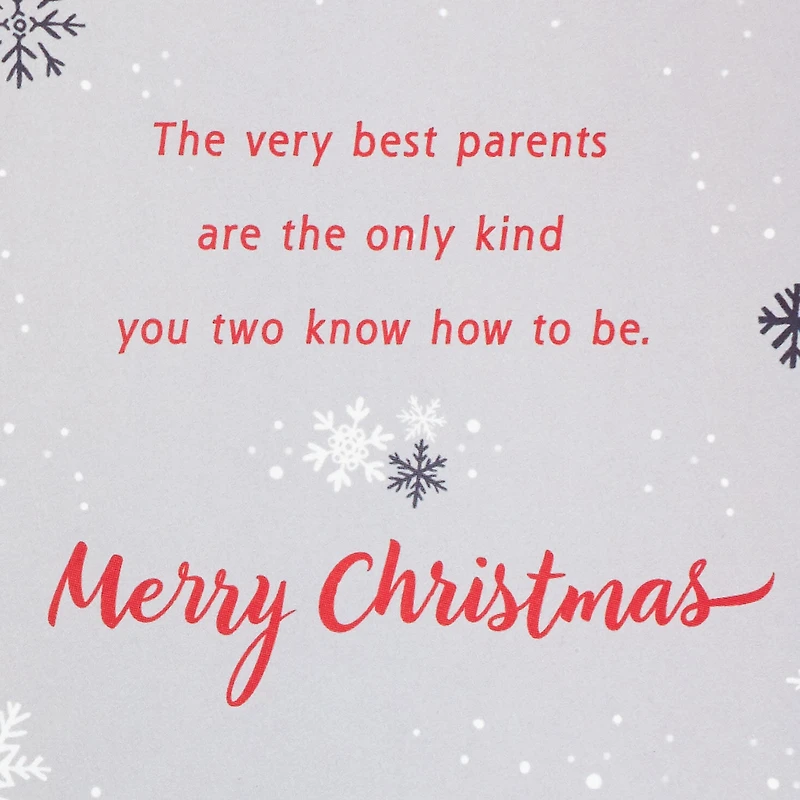 You're the Very Best Christmas Card for Parents for only USD 6.99 | Hallmark