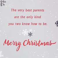 You're the Very Best Christmas Card for Parents for only USD 6.99 | Hallmark