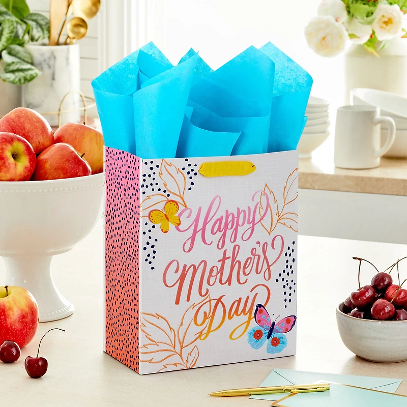 9.6" Happy Mother's Day Medium Gift Bag With Tissue Paper for only USD 5.99 | Hallmark