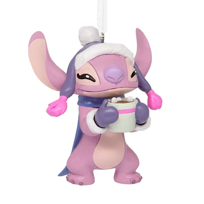 Disney Stitch Angel With Hot Cocoa Hallmark Ornament for only USD 11.49 | Hallmark
