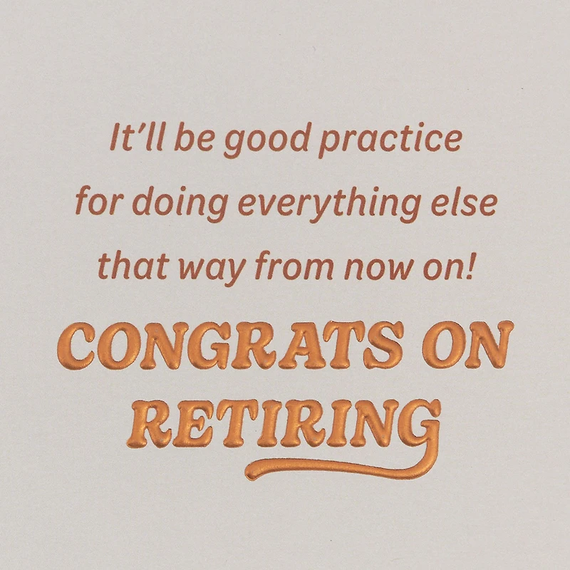 Open at Your Leisure Funny Retirement Card for only USD 5.99 | Hallmark